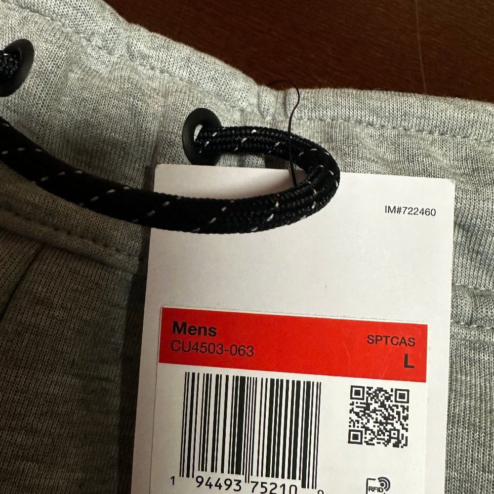 Nike Mens Gray Sportswear Tech Fleece Standard Fit Athletic Shorts Size XL - Picture 4 of 5